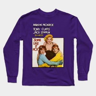 SOME LIKE IT HOT Movie Poster Long Sleeve T-Shirt